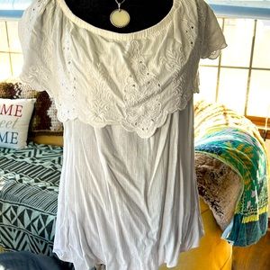 INC off shoulder top